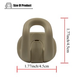 LXROAR01 2PCS Roof Coat Hanger Hooks Compatible with Ford F150 Expedition Explorer 2003 2004 2005 2006 2007 2008, Car Clothes Hanger Hook for 1L2Z-7829024-AAA