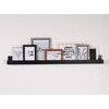 Kate and Laurel Levie Wood Floating Wall Shelf Picture Frame