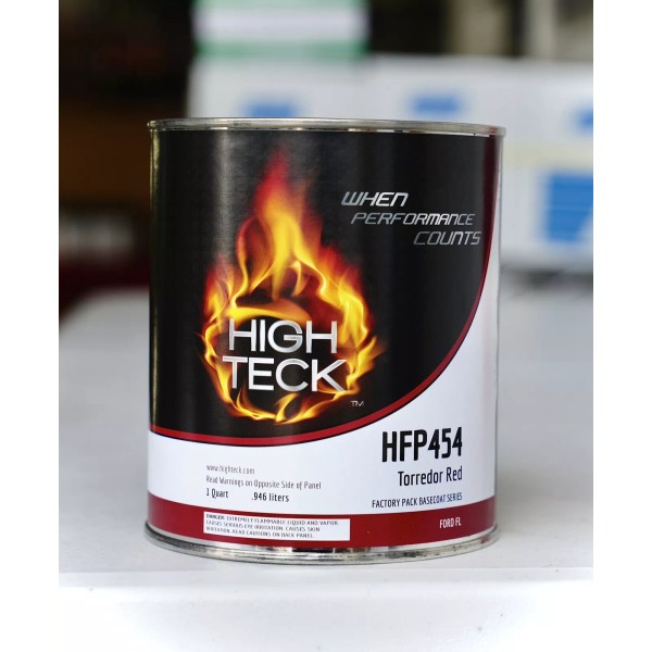 High Teck HFP454 Torredor Red Urethane Basecoat QUART FORD FL