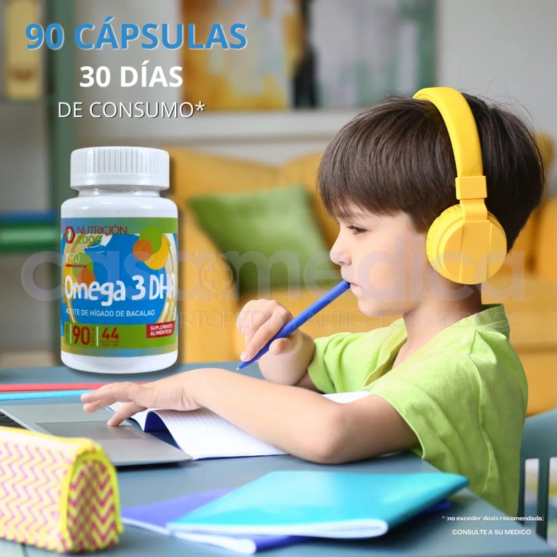 Omega 3 Dha Salmon Oil 90 Capsulas 1000mg Nutricion 2000