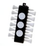 Tecno Pro Cross-Country Golf Tee Holder with 12 Tees &