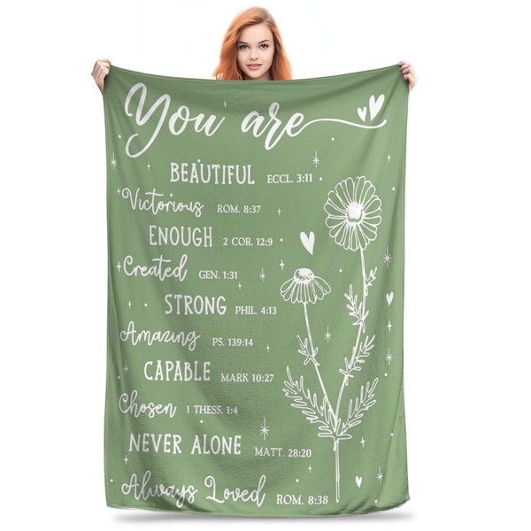 Yor are Positive Affirmation Blanket Super Soft Throw Blanket for