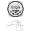 DC/AC 24V Digital Gate Timer Switch - Programmable, Accurate-to-The-Second Control