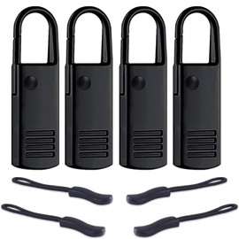 LHZHLE Metal Zip Pull Replacement: 8 Pcs Heavy Duty Zipper Pull - Zippers Tab for Suitcase Jacket Luggage Bag