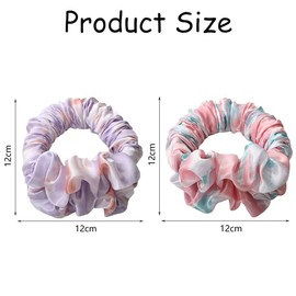 XFSRG 2PCS Night Curler Heatless Lazy Hair Roller to Sleep in Heatless Curling Rob Headband Soft Ponytail Hairband Curly Hairbands Easy to Create, brown, M