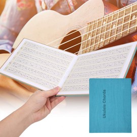 Ukulele Chords Portable Ukulele Beginner Book Ukulele Learning Tools Ukulele Instruction Book Musical Instrument Accessories for Beginner Children Practise