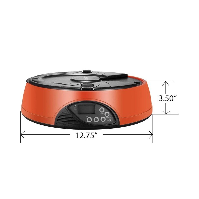 Qpets Programmable Automatic Pet Feeder, for Dog, Cat & Small