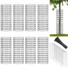 8-Pack Tree Trunk Wrap Protector, Heavy Duty Metal Mesh Bark