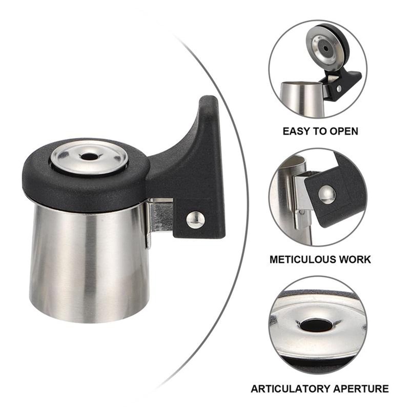 BELOWSYALER Tea Kettle Whistle Nozzle Replacements Stainless Steel Kettle Spout