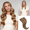 Glam Clip-in Hair Extensions - Chocolate (Brown)