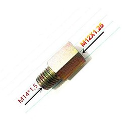 Hydraulic Metric Fitting M14 M14X1.5 Male to M12 M12X1.25 Female Adapter