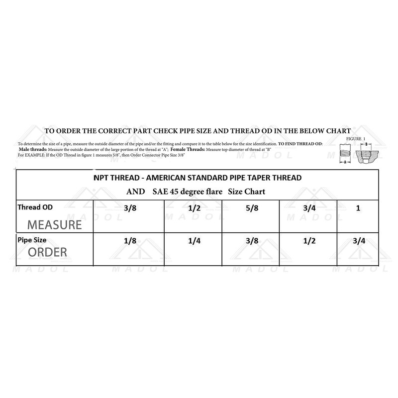 Brass Bushing 1/8" NPT Female x 3/8" NPT Male 100%