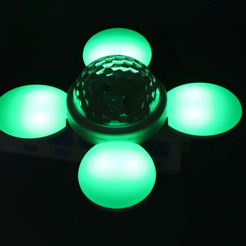 LED Bluetooth Light 48W 85‑265V E27 Ceiling Lamp RGBW Remote