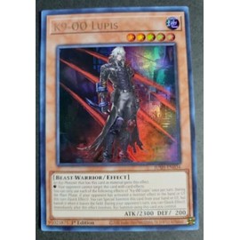 Justice Hunters - K9-00 Lupis - JUSH-EN034 - Ultra Rare - 1'st Edition - NM/M