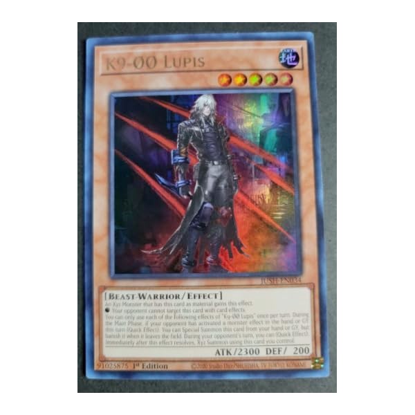 Justice Hunters - K9-00 Lupis - JUSH-EN034 - Ultra Rare