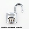 ABUS 35013 Combination Padlock 160/40 mm Silver