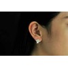 Iszie 925 Sterling Silver Flower Daisy Stud Earrings for Women