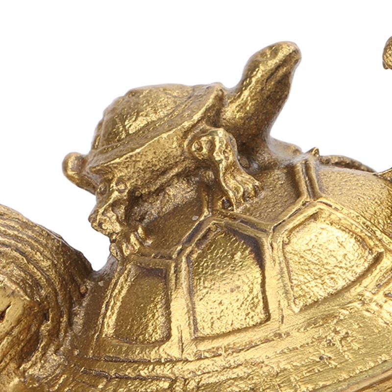 Feng Shui Decoration Dragon Tortoise Feng Shui Copper Casting Craft