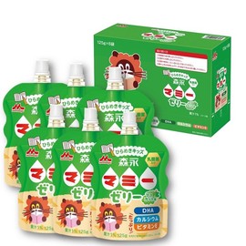 森永乳業 森永マミーゼリー ひらめきキッズ マスカット味 (DHA カルシウム ビタミンE) 125g×6個