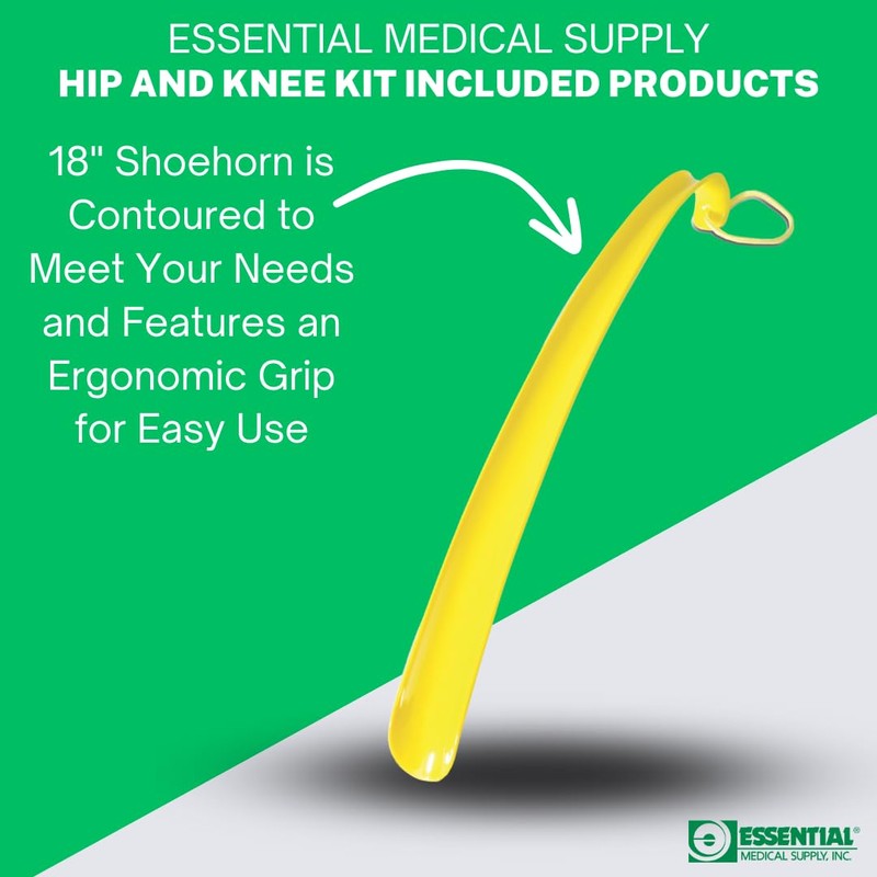 Essential Medical Supply Hip and Knee Surgery Recovery Kit -