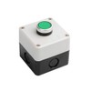 ATO Momentary Push Button Switch Station Box, 1 NO+1NC, ABS