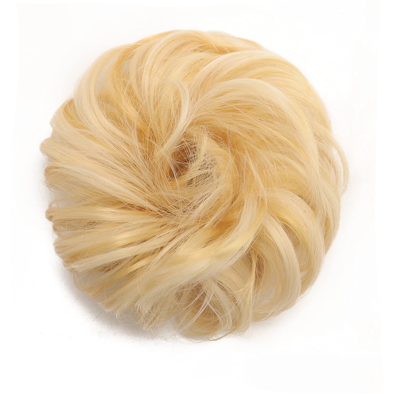 2 Pack Scrunchy Scrunchie Bun Updo, Hair Ribbon Ponytail Extensions