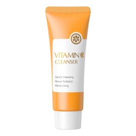 Vitamin C Facial Cleanser, Hydrating Face Wash Gently Deep