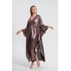Bsubseach Kaftan Dresses for Women Sparkly Glitter Batwing Sleeve Kaftan