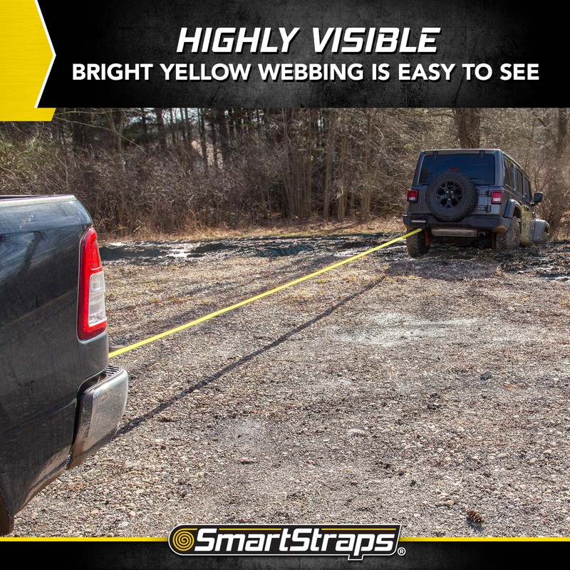 SMARTSTRAPS Recovery Strap - 3x30 YW Recovery Strap w Loop