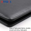 OFFIDIX PU Leather Portfolio Folder Clipboard A4 Folder Portfolio Work