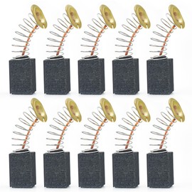 GEARLINTON RT0700CX3 Carbon Brush Set Compatible with Makita 1-1/4 HP Compact Router replacement part, Replaces OEM RT0700C RT0701C (10 Pack)