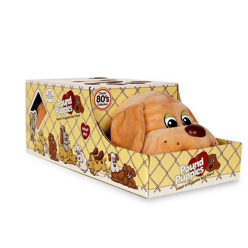 Basic Fun Pound Puppies Classic Stuffed Animal Plush Toy -
