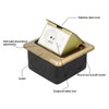 Floor Socket Embedded Power Outlet Charging Industrial Supplies FR Standard