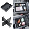 2-Piece Center Console Organizer & Armrest Divider Set for 2023-2025