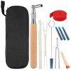 Piano Tuning Kit, 10Pcs Piano Tuning Kit Tuner Hammer Mute