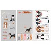 Dog Sticky Notes Set, 420 Sheets Cute Cartoon Animal Dogs