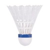 VICTOR nylon Shuttlecock Shuttle 2000 6per tin, white / blue