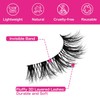 VEYESBEAUTY Bayes Beauty False Eyelashes Wispy Lightweight Natural Look Fluffy