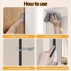 16.4 Feet Foam Weather Stripping Tape,2 Inch W x 1/4
