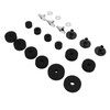 21Pcs Drum Cymbal Felt Pad Non Slip Instrument Accessory Replacement