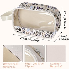 Musical Themed Gift Musical Theatre Zipper Clear Makeup Bag Musical Lover Gift Theatre Merch (NewsMusical Cbag EU)