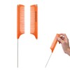 Jurrissa Rat Tail Combs for Parting,Protable Retractable Rat Tail Comb-Parting