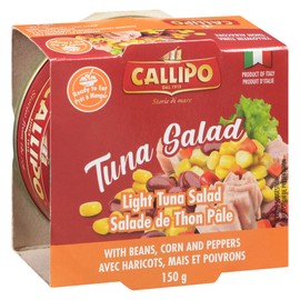 Calipo Light Tuna Salad Ready to Eat - Beans, Corn and Pepper