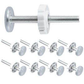 Pressure Screws for Children's Gate, Pack of 8 Threaded Spindle Rods Screws, M10 Clamping Screw, Holder Stair Safety Gate for Door Safety Gate Baby Pet Stair Gate (90 mm)