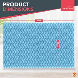 100pk All Purpose Cloths, Disposable Cloths to Clean Surfaces , J Cloths Style Blue Cloths , Disposable Cleaning Cloths for Kitchen, Bathroom, Window , Soft and Absorbent Jay Cloths Cleaning Clothes