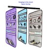 ANIZER Travel Foldable Jewelry Rolls Bag Hanging Jewelry Organizer with