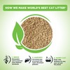 WORLD'S BEST CAT LITTER Comfort Care Unscented, 32-Pounds - Natural