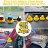 40Pcs Duck Plug - Rubber Duck Mount,Flock Locker Rubber Duck