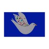 CafePress Peace Dove Wall Sticker 35x21 Wall Decal, Vinyl Wall