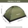 Camping Tent for 1-2 Person, Waterproof Backpacking Tent, Lightweight Dome